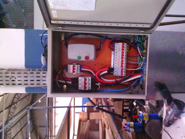 Termografia em instalação elétrica